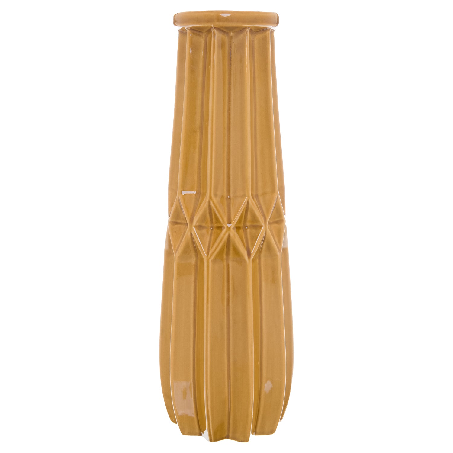 View Seville Collection Tall Ochre Vase information