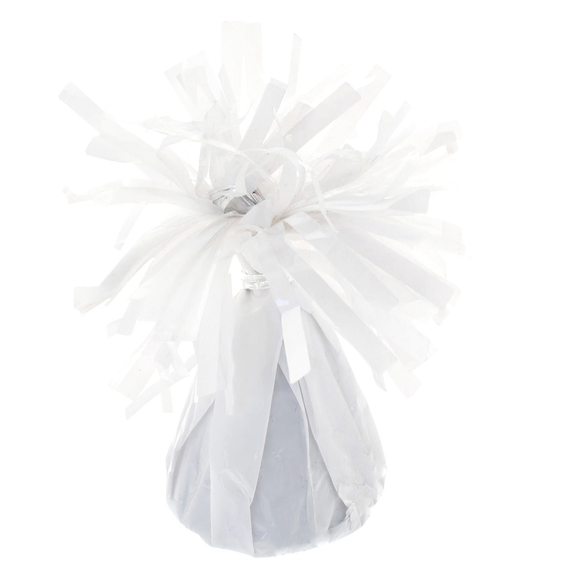 View White Foil Balloon Weight 12 pieces information