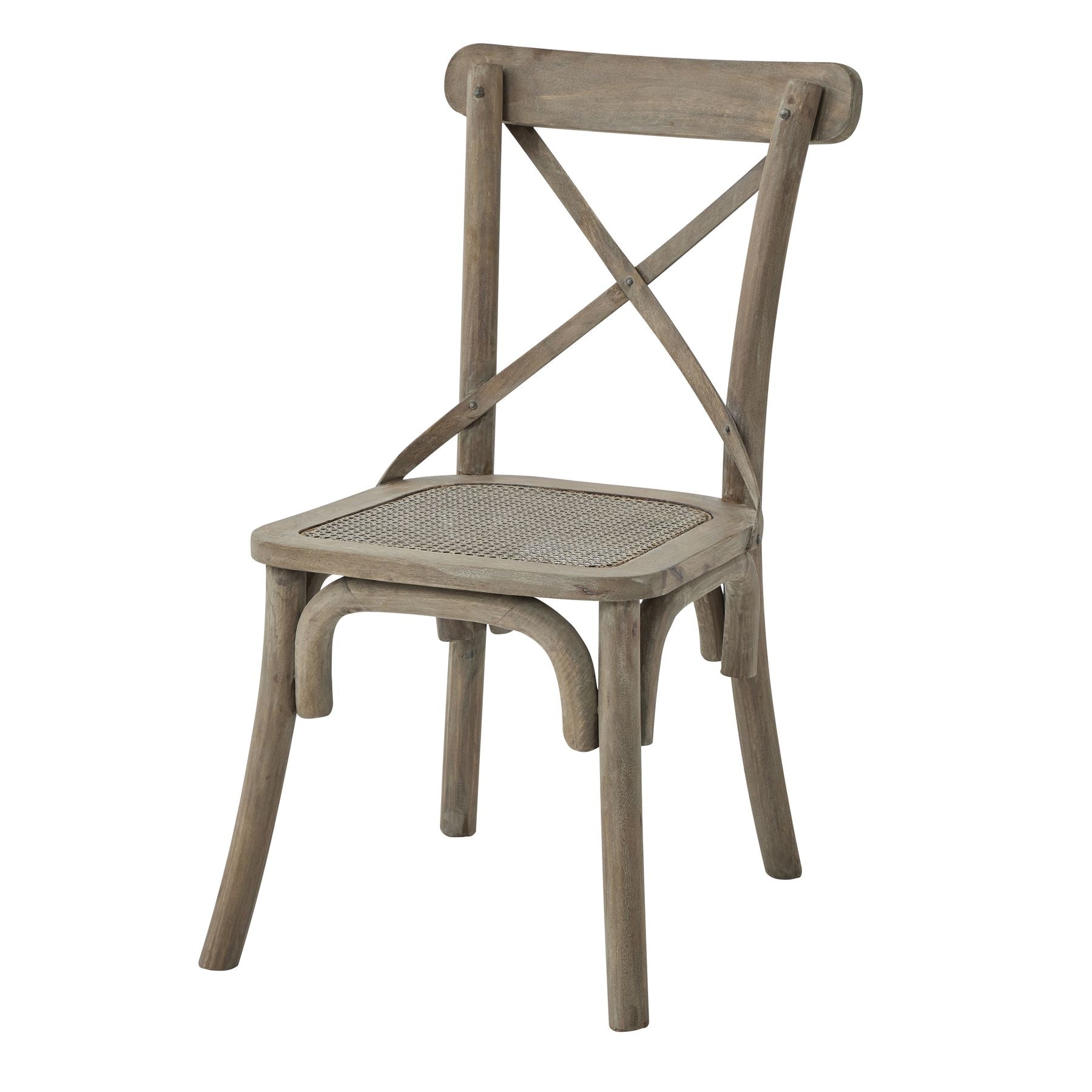 View Copgrove Collection Cross Back Chair With Rush Seat information
