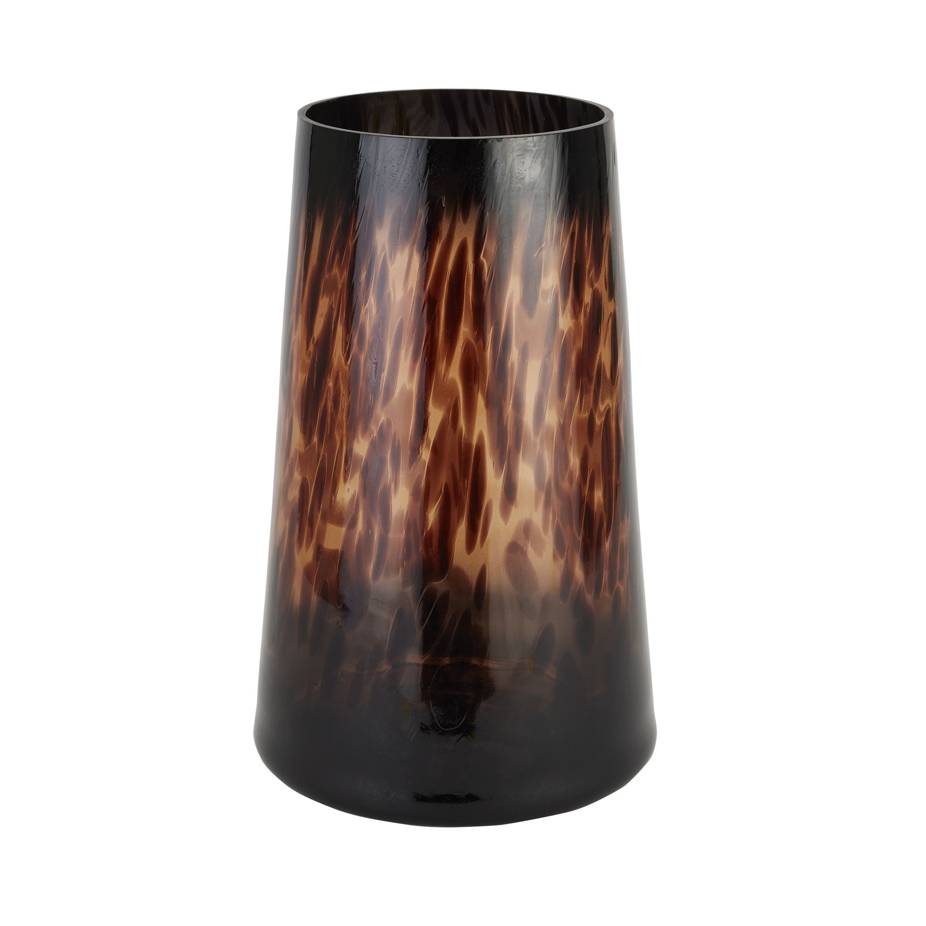 View Amber Dapple Tall Tapered Vase information