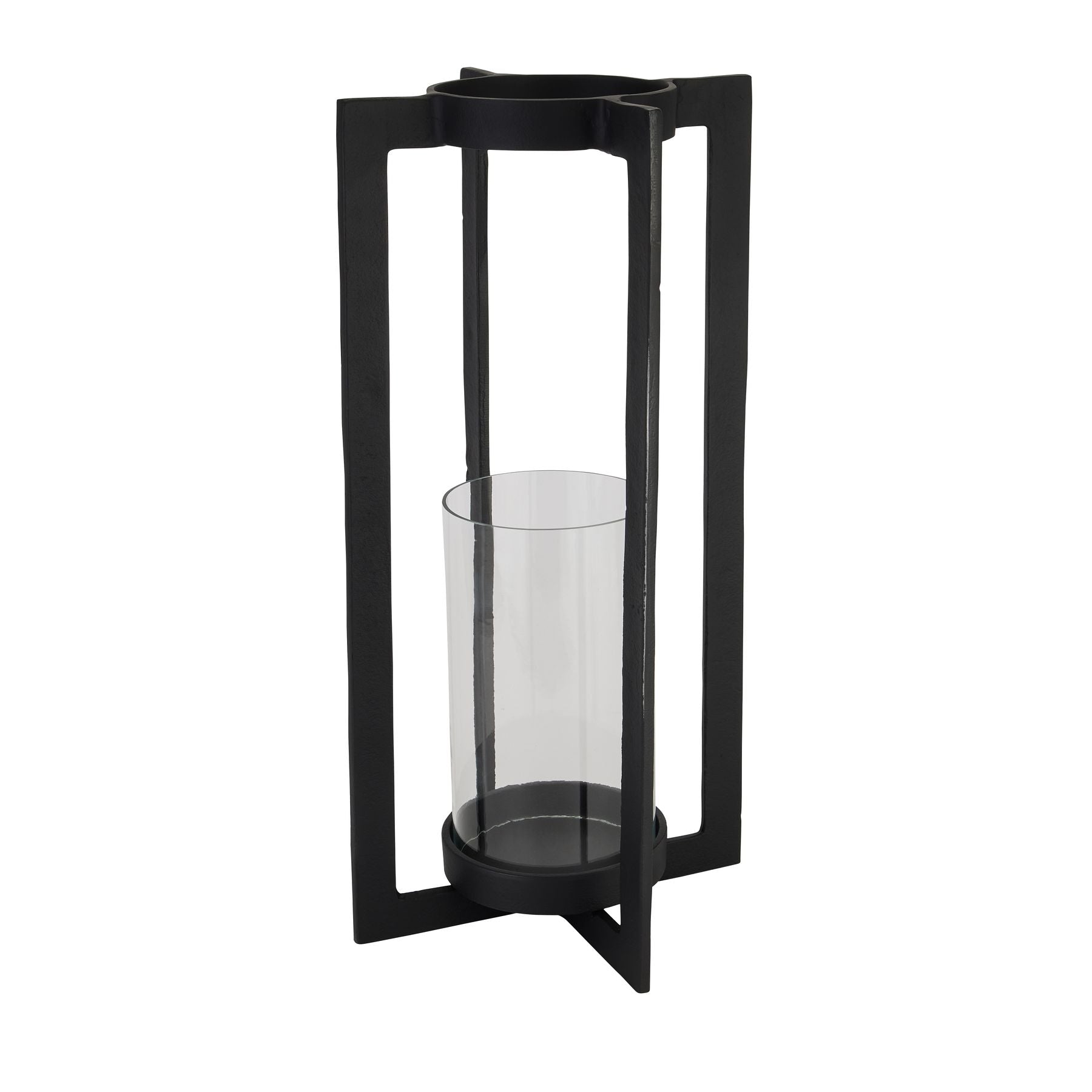 View Tall Black Hurricane Lantern information