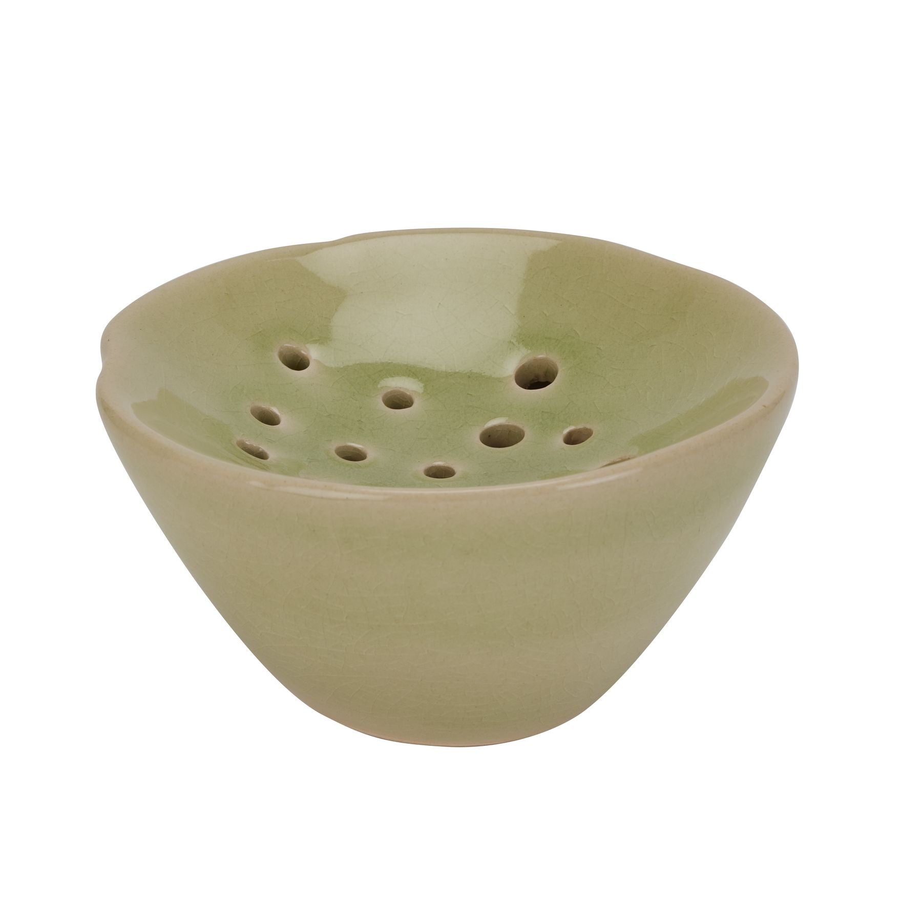 View Light Green Ceramic Flower Frog information