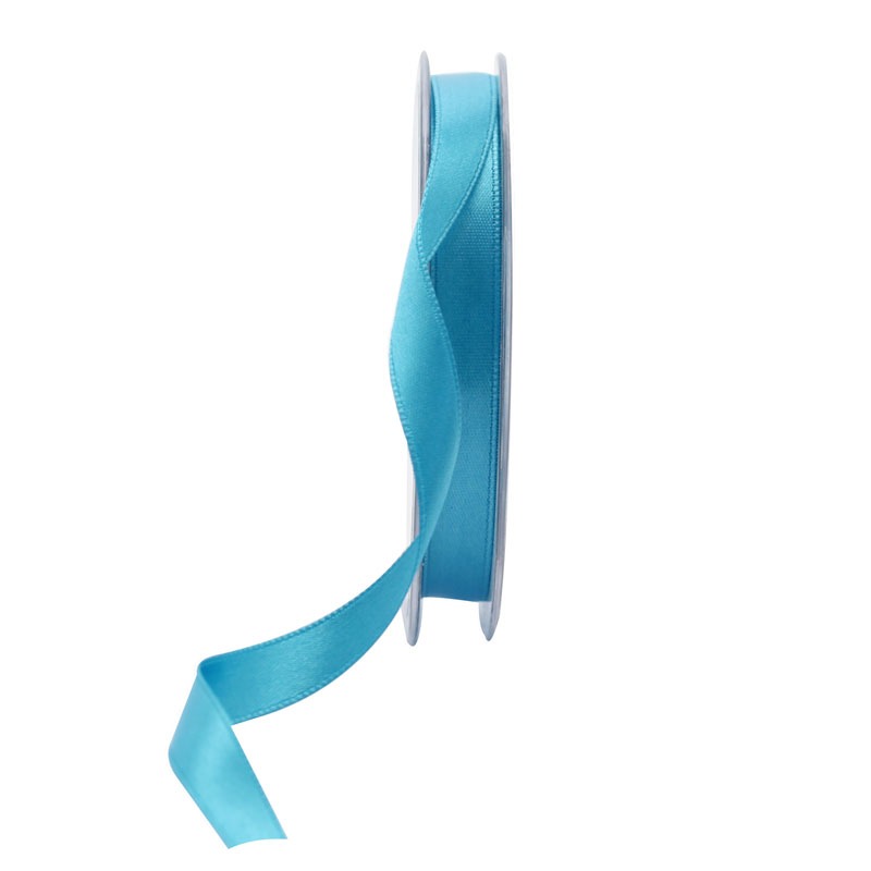 View Turquoise Satin Ribbon 10mm information