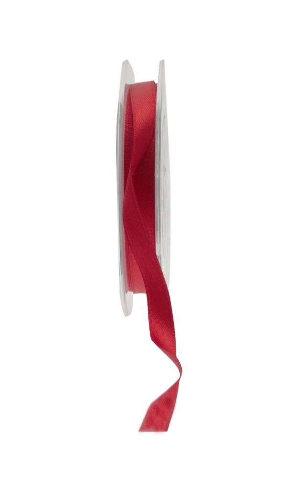 View Deep red Satin Ribbon 10mm information