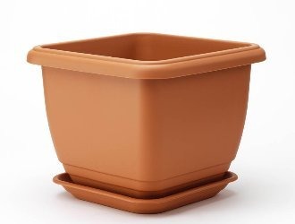 View Stewart 40cm Balconniere Square Planter Terracotta information