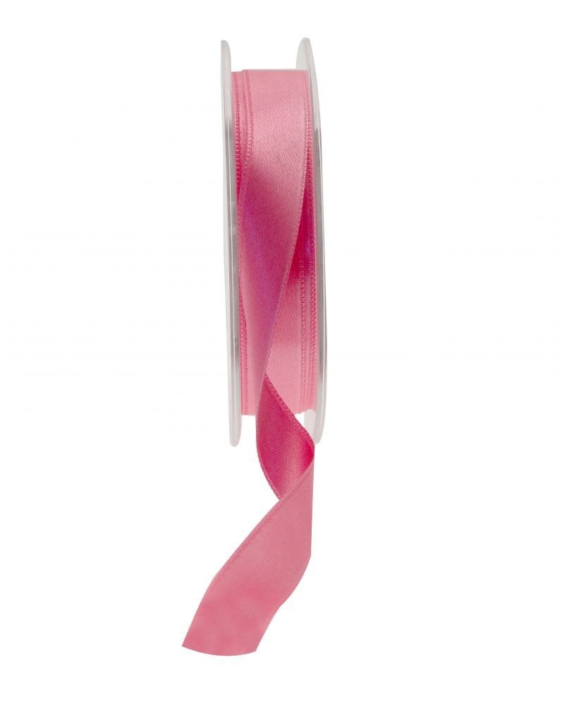 View Pink Satin Ribbon 15mm information