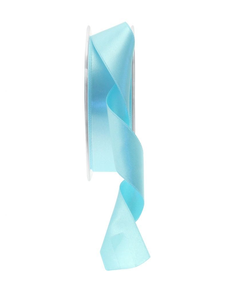 View Light Blue Satin Ribbon 25mm information