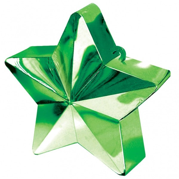 View Green Star Balloon Weight information