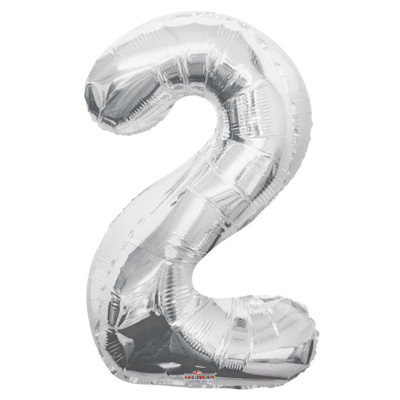 View Silver Foil Balloon Age 2 information