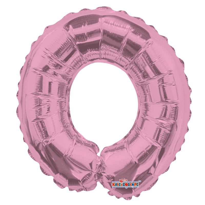 View Light Pink Number 0 Balloon 14 inch information