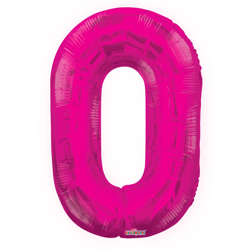 View Hot Pink Foil Balloon Age 0 information