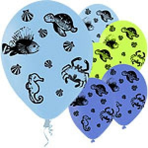 View Latex Balloons Fun Sea Creatures Assortment information