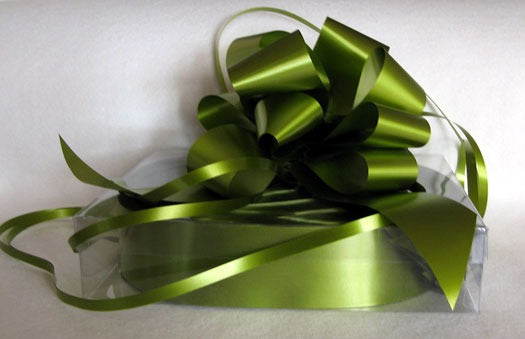 View Moss Green Pull Bow 50mm information