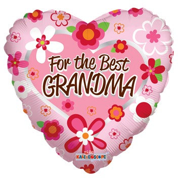 View For The Best Grandma Balloon information
