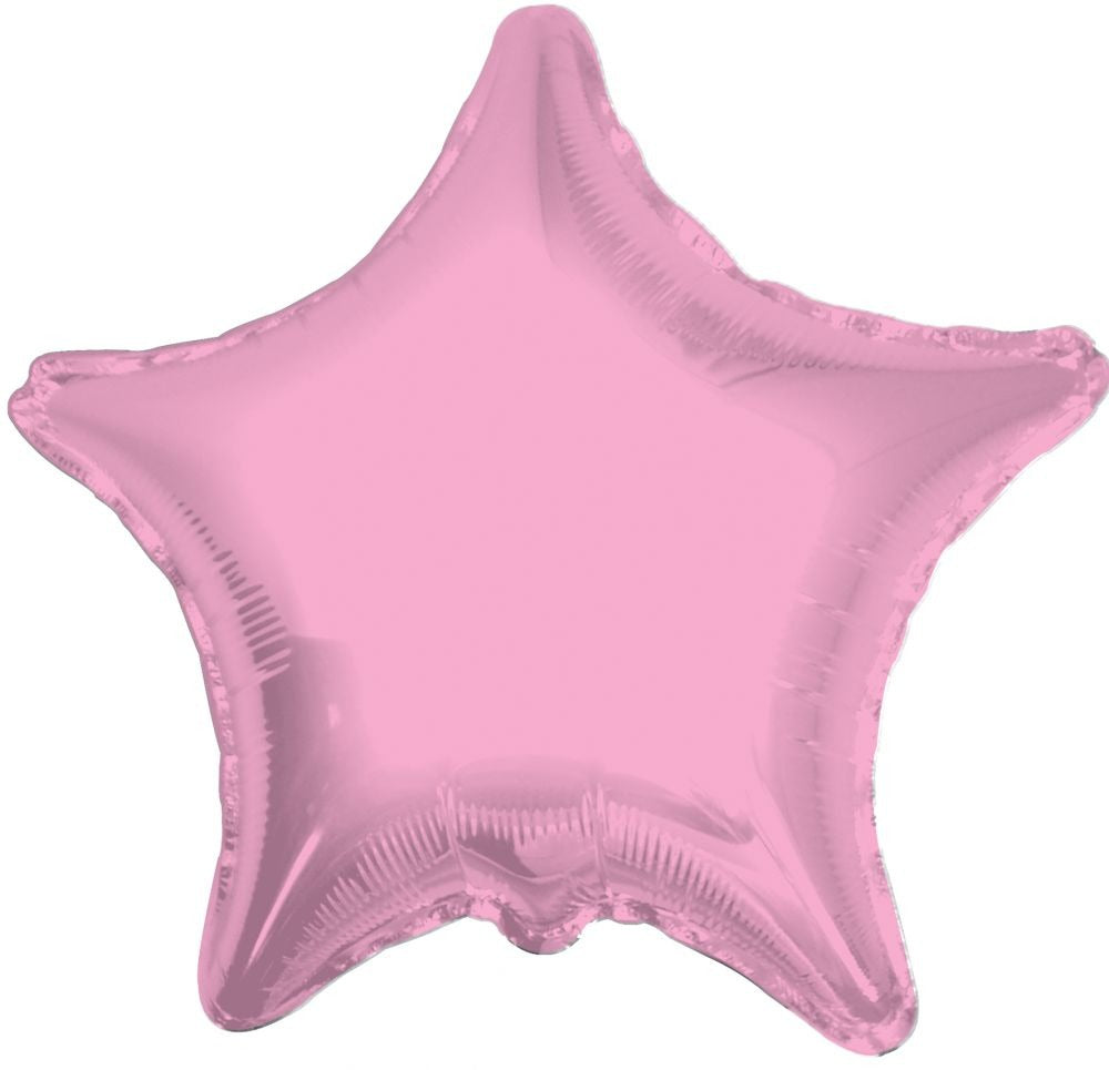 View 22 inch Baby Pink Star Balloon information