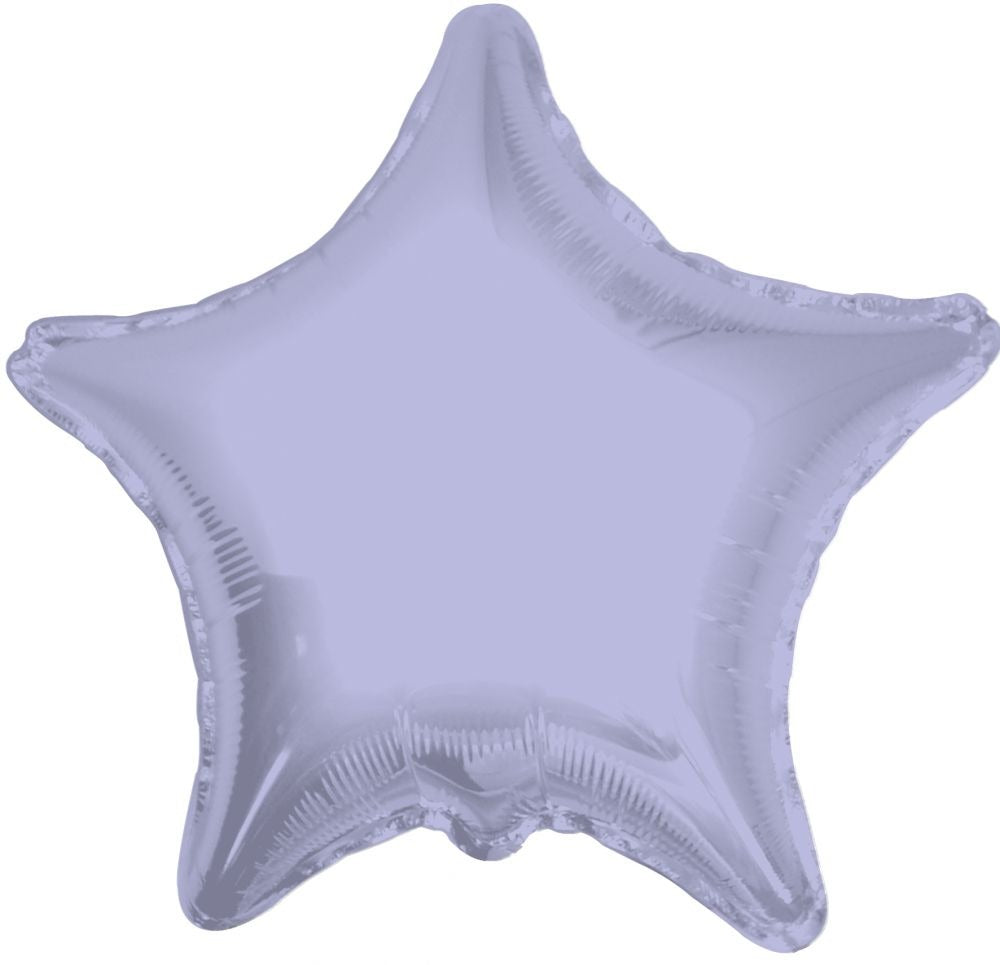 View Lilac Star Balloon 22inch information