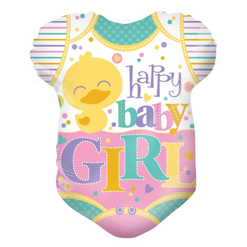 View Baby Girl Grow Shape Foil Balloon information