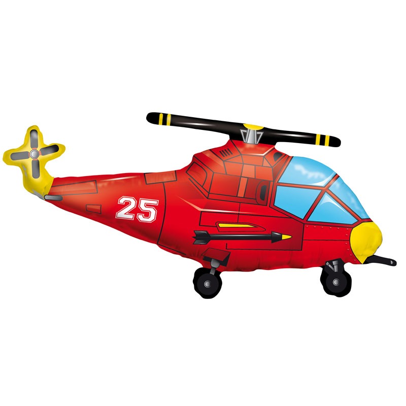 View Helicopter Super Shape Foil Balloon information