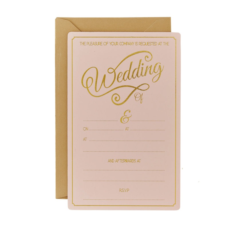 View Gold Foiled Wedding Invitations information