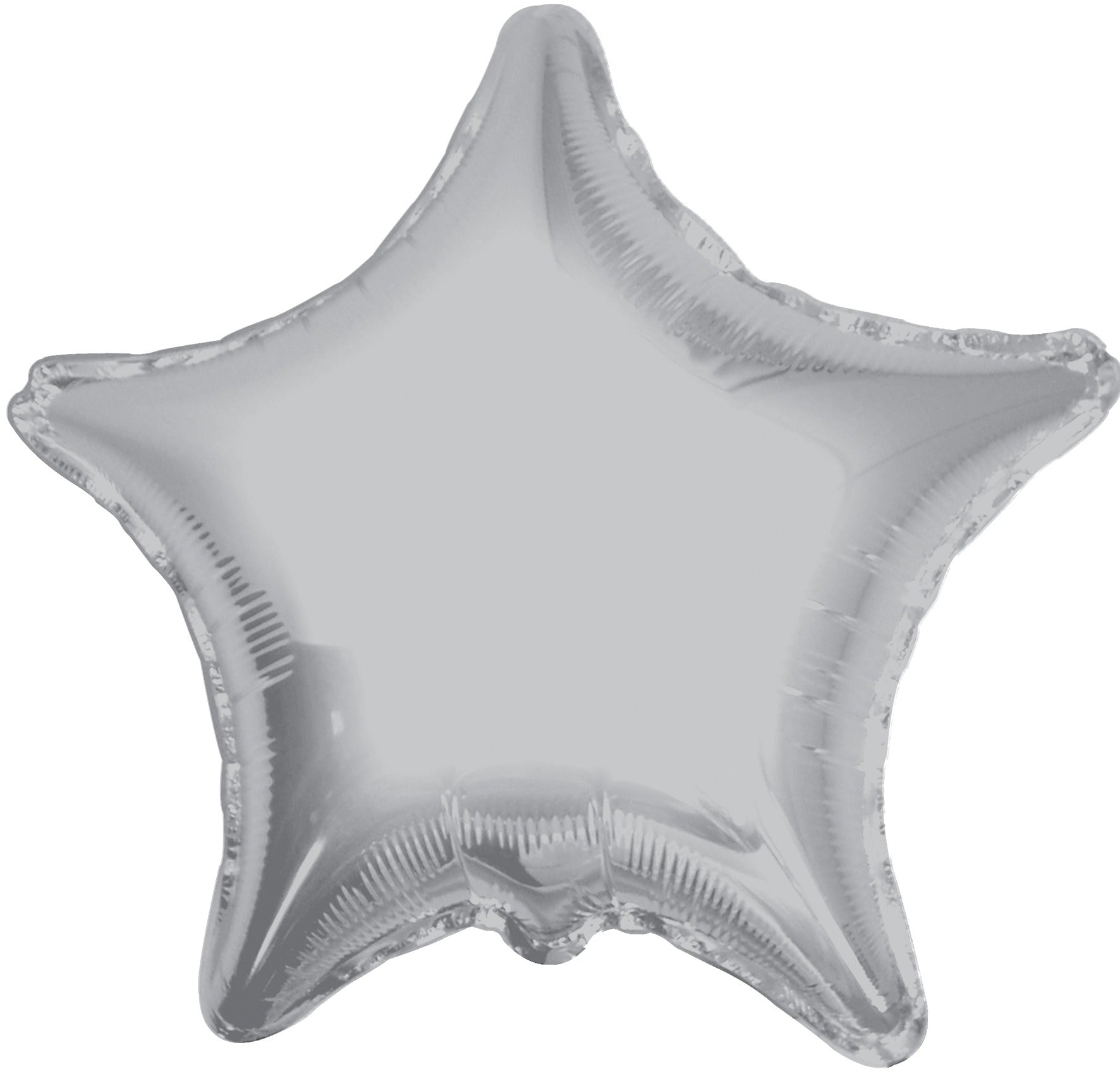 View Silver Star Balloon 22inch information