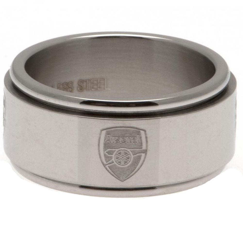 View Arsenal FC Spinner Ring Large information