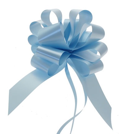 View Light Blue Pull Bow 50mm information