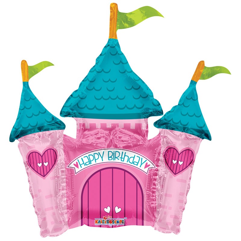 View 14 inch Princess Castle Balloon information