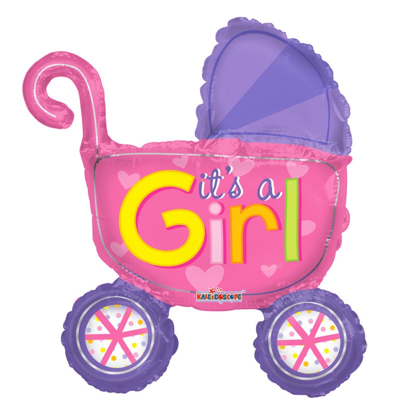 View 14 Baby Girl Stroller Balloon information