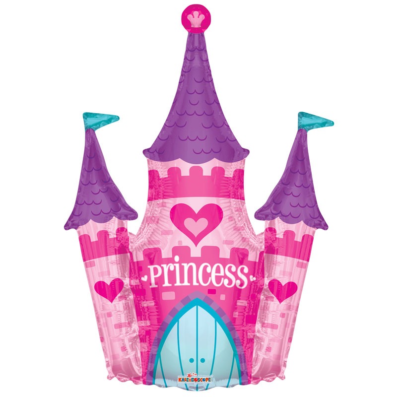 View 36 inch Princess Castle Supershape Balloon information