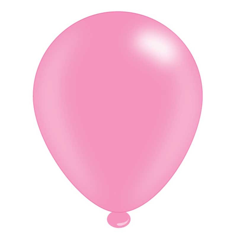 View Pastel Pink Party Balloons 8 pack information