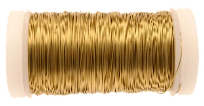 View Gold Metallic Reel Wire 100g information