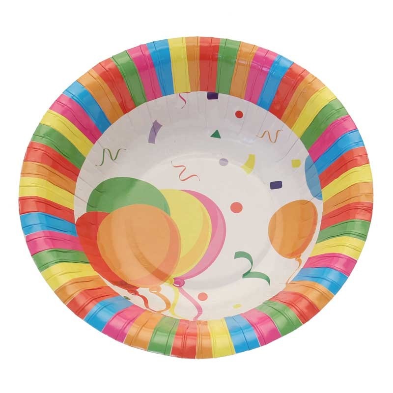 View Confetti Balloons Party Bowls x8 information
