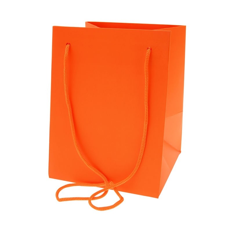 View Orange Hand Tie Bag information