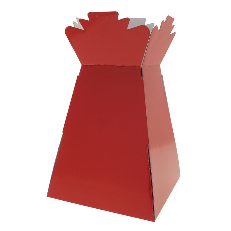 View Super Pearlised Red Living Vase information