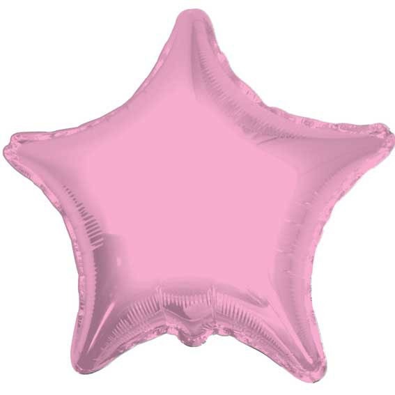 View Baby Pink Star Balloon information