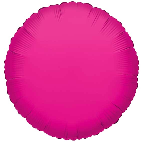 View Hot Pink Circle Balloon information