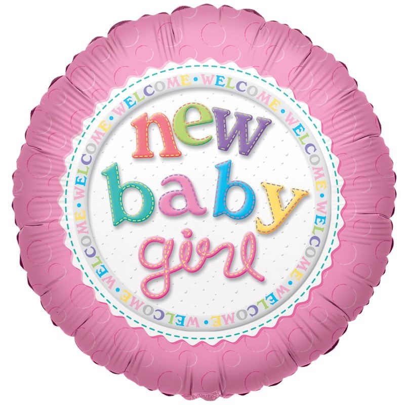 View New Baby Girl Balloon information