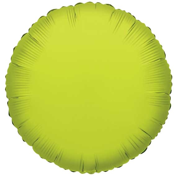 View Lime Green Circle Balloon information