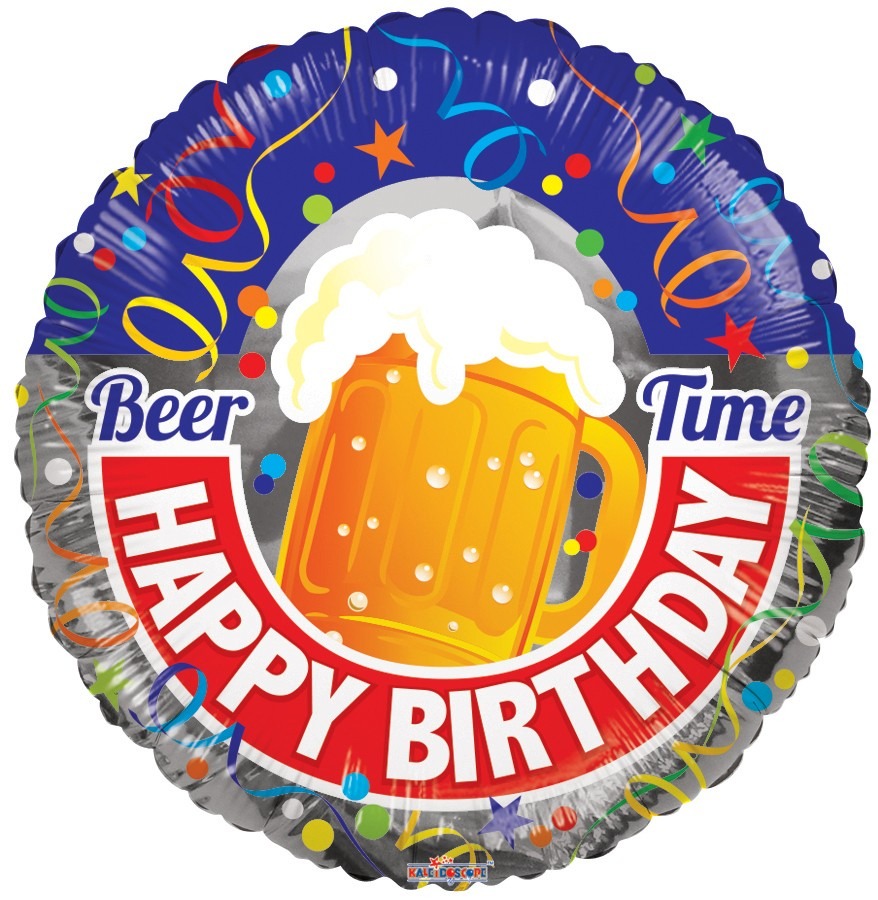 View Happy Birthday Beer Balloon information