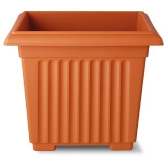 View Stewart Corinthian 40cm Square Planter Terracotta information