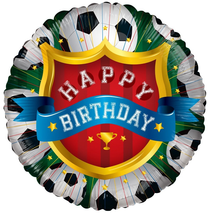 View Happy Birthday Football Balloon information