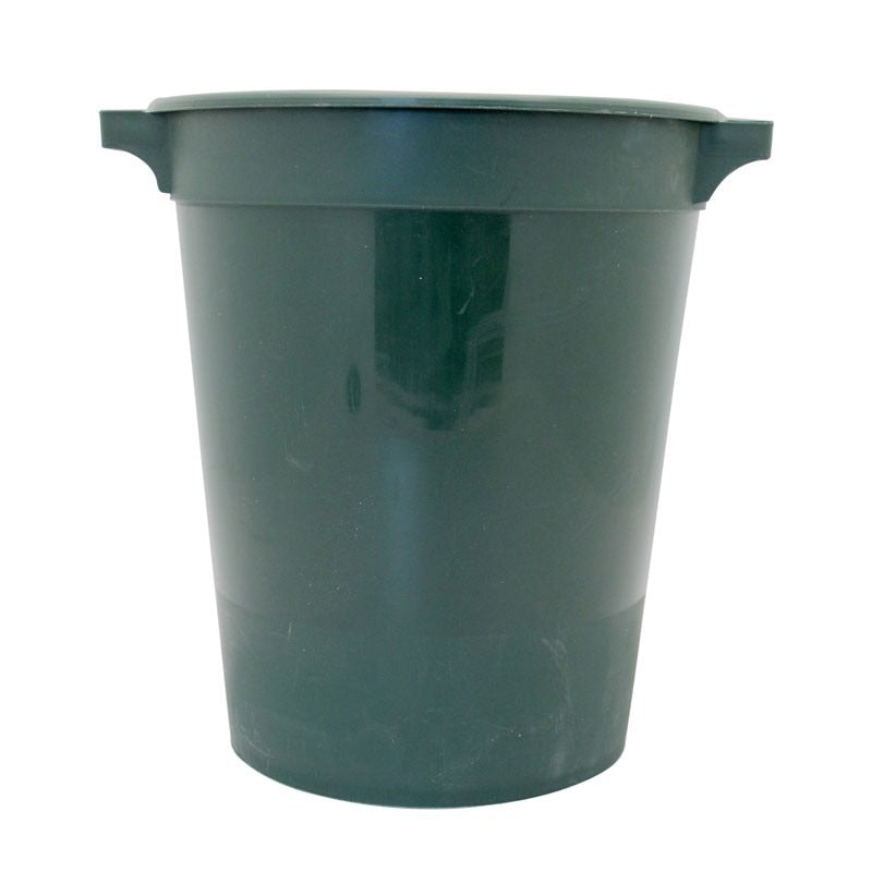 View Green Flower Bucket With Handle 32cm information