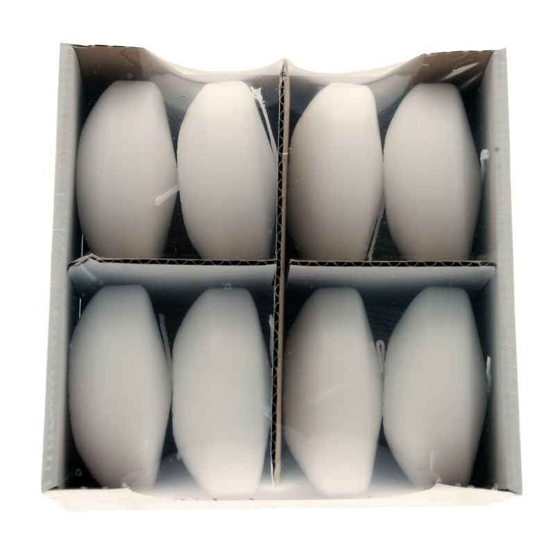 View Large White Floating Candles x8 pack information