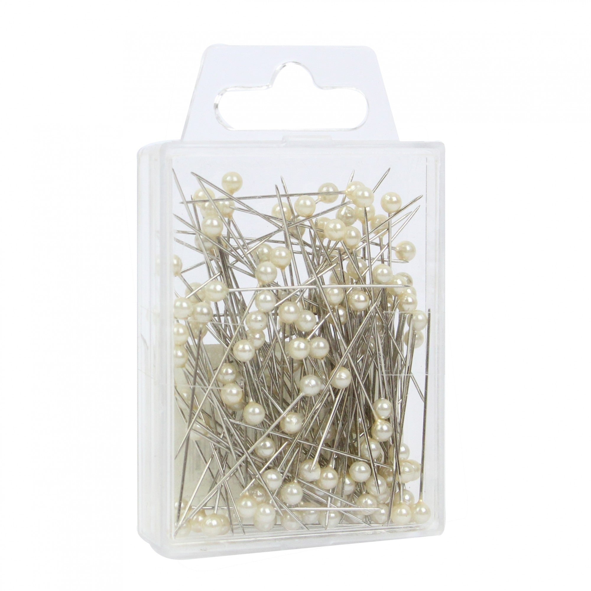 View Ivory 7cm Pearl Headed Pins information