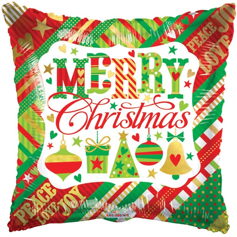 View Merry Christmas Pillow Balloon information