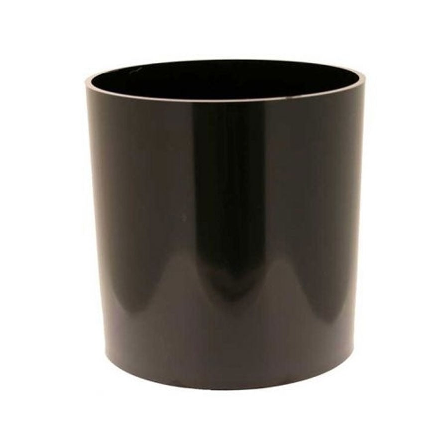 View Black Plastic Cylinder 15cm information