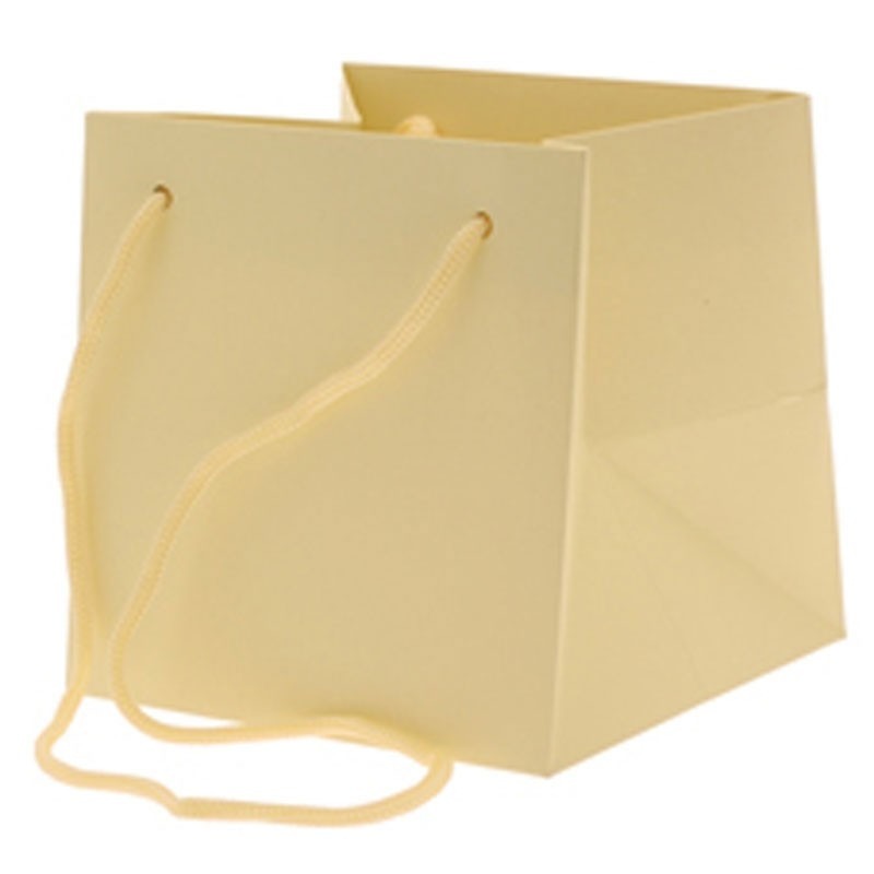 View Small Ivory Hand Tie Bag information