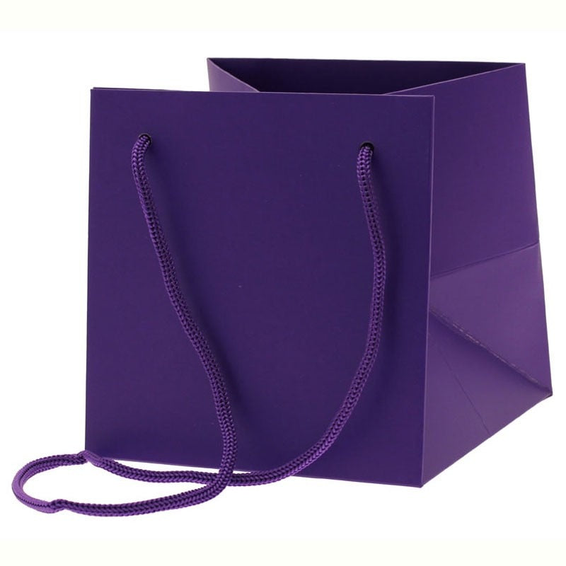 View Small Purple Hand Tie Bag information