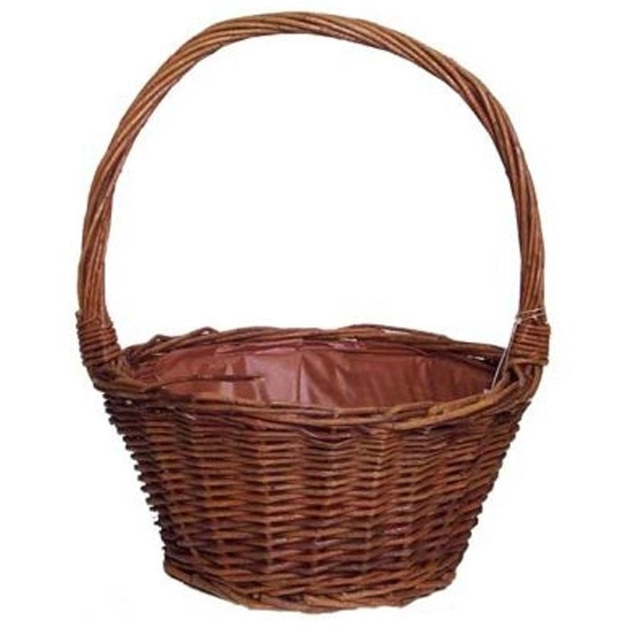 View Unpeeled Round Basket 21cm information