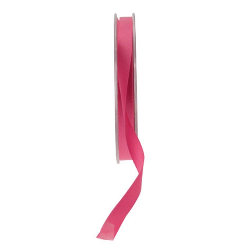 View Cerise Satin Ribbon 10mm information